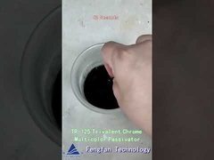 Bahan Kimia Pelapis Seng Multiwarna Krom Trivalen Pasivator Asam Alkalin