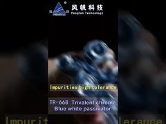 Bahan Kimia Pelapis Asam Seng Dengan Dua Komponen; Pelapisan seng kalium klorida; ZN-658